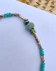 Bracelet bleu turquoise DORIANE - 𝐌𝐚𝐫𝐢𝐧𝐚𝟒𝟒𝐟𝐚𝐦𝐢𝐥𝐲
