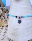 Bracelet bleu turquoise DORIANE - 𝐌𝐚𝐫𝐢𝐧𝐚𝟒𝟒𝐟𝐚𝐦𝐢𝐥𝐲