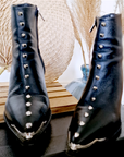 Bottines cuir studs THE KOOPLES - 𝐌𝐚𝐫𝐢𝐧𝐚𝟒𝟒𝐟𝐚𝐦𝐢𝐥𝐲