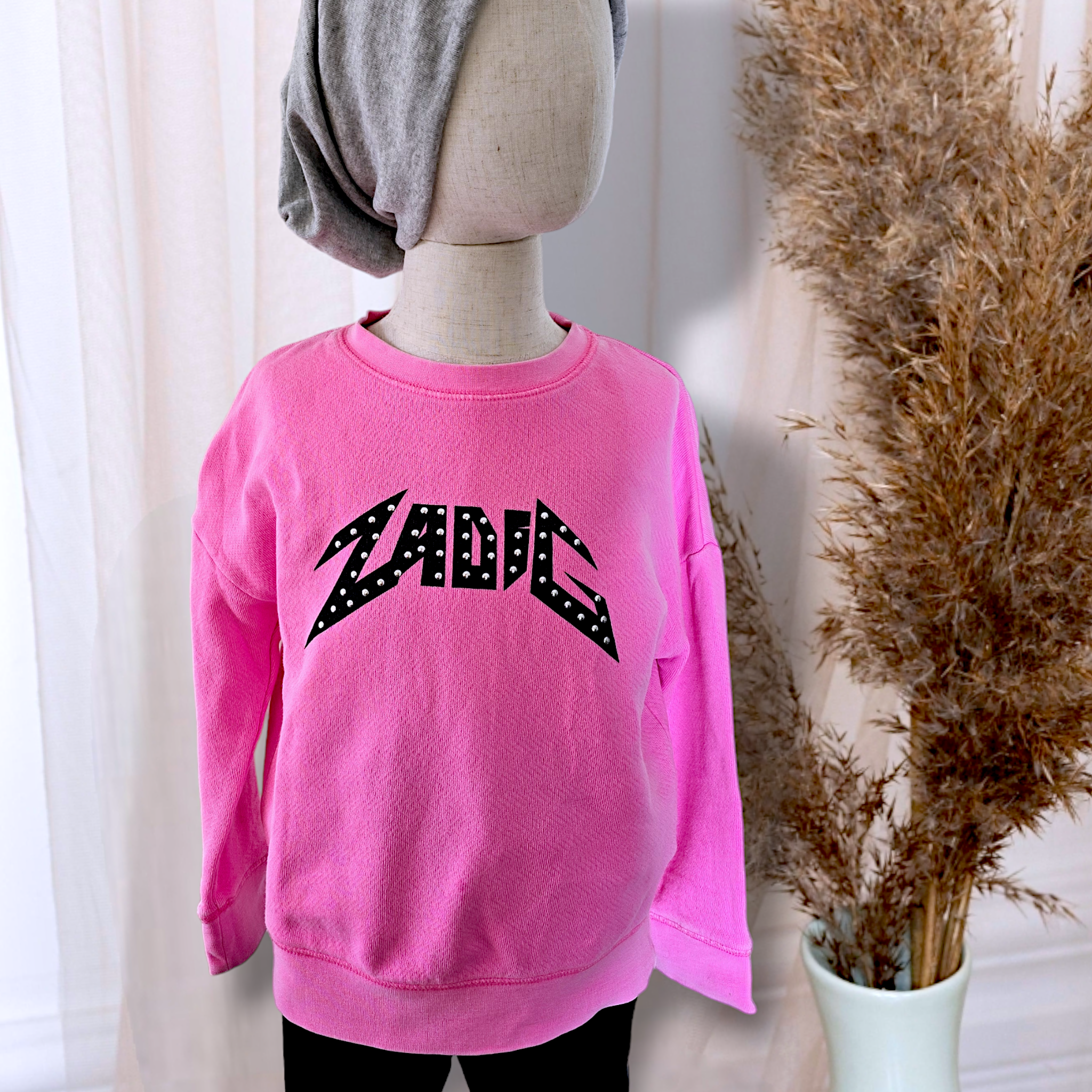 Sweat fille rose ZADIG VOLTAIRE – Marina44family