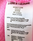 Sweat fille rose ZADIG & VOLTAIRE - 𝐌𝐚𝐫𝐢𝐧𝐚𝟒𝟒𝐟𝐚𝐦𝐢𝐥𝐲