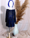 Robe fille léopard kakie & bleue ZADIG & VOLTAIRE - 𝐌𝐚𝐫𝐢𝐧𝐚𝟒𝟒𝐟𝐚𝐦𝐢𝐥𝐲