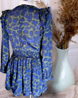 Robe fille léopard kakie & bleue ZADIG & VOLTAIRE - 𝐌𝐚𝐫𝐢𝐧𝐚𝟒𝟒𝐟𝐚𝐦𝐢𝐥𝐲