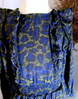 Robe fille léopard kakie & bleue ZADIG & VOLTAIRE - 𝐌𝐚𝐫𝐢𝐧𝐚𝟒𝟒𝐟𝐚𝐦𝐢𝐥𝐲
