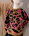 Pull fille léopard ANIYE BY GIRL - 𝐌𝐚𝐫𝐢𝐧𝐚𝟒𝟒𝐟𝐚𝐦𝐢𝐥𝐲