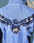 Chemise garçon denim aigle ZADIG & VOLTAIRE - 𝐌𝐚𝐫𝐢𝐧𝐚𝟒𝟒𝐟𝐚𝐦𝐢𝐥𝐲