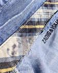 Chemise garçon denim aigle ZADIG & VOLTAIRE - 𝐌𝐚𝐫𝐢𝐧𝐚𝟒𝟒𝐟𝐚𝐦𝐢𝐥𝐲