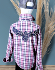 Chemise garçon rose à carreaux ZADIG & VOLTAIRE - 𝐌𝐚𝐫𝐢𝐧𝐚𝟒𝟒𝐟𝐚𝐦𝐢𝐥𝐲
