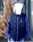 Bombers garçon bleu marine IKKS - 𝐌𝐚𝐫𝐢𝐧𝐚𝟒𝟒𝐟𝐚𝐦𝐢𝐥𝐲