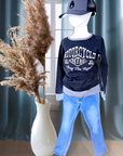 Pull garçon vintage gris anthracite - 𝐌𝐚𝐫𝐢𝐧𝐚𝟒𝟒𝐟𝐚𝐦𝐢𝐥𝐲
