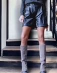 Short similicuir noir PINKO - 𝐌𝐚𝐫𝐢𝐧𝐚𝟒𝟒𝐟𝐚𝐦𝐢𝐥𝐲