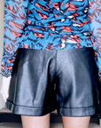 Short similicuir noir PINKO - 𝐌𝐚𝐫𝐢𝐧𝐚𝟒𝟒𝐟𝐚𝐦𝐢𝐥𝐲