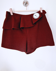 Short chic bordeaux SANDRO - 𝐌𝐚𝐫𝐢𝐧𝐚𝟒𝟒𝐟𝐚𝐦𝐢𝐥𝐲