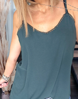 Débardeur col V vert - 𝐌𝐚𝐫𝐢𝐧𝐚𝟒𝟒𝐟𝐚𝐦𝐢𝐥𝐲
