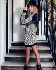 Robe sweat grrr léopard JUST CAVALLI - 𝐌𝐚𝐫𝐢𝐧𝐚𝟒𝟒𝐟𝐚𝐦𝐢𝐥𝐲
