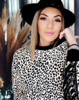 Robe sweat grrr léopard JUST CAVALLI - 𝐌𝐚𝐫𝐢𝐧𝐚𝟒𝟒𝐟𝐚𝐦𝐢𝐥𝐲