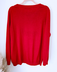 Pull eclair red OUI - 𝐌𝐚𝐫𝐢𝐧𝐚𝟒𝟒𝐟𝐚𝐦𝐢𝐥𝐲
