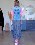 Veste denim Girls sans manche - 𝐌𝐚𝐫𝐢𝐧𝐚𝟒𝟒𝐟𝐚𝐦𝐢𝐥𝐲