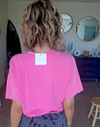 T-shirt rose Miami - 𝐌𝐚𝐫𝐢𝐧𝐚𝟒𝟒𝐟𝐚𝐦𝐢𝐥𝐲