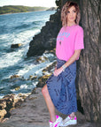 T-shirt rose Miami - 𝐌𝐚𝐫𝐢𝐧𝐚𝟒𝟒𝐟𝐚𝐦𝐢𝐥𝐲