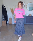T-shirt rose Miami - 𝐌𝐚𝐫𝐢𝐧𝐚𝟒𝟒𝐟𝐚𝐦𝐢𝐥𝐲