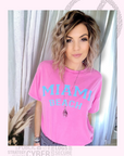 T-shirt rose Miami - 𝐌𝐚𝐫𝐢𝐧𝐚𝟒𝟒𝐟𝐚𝐦𝐢𝐥𝐲