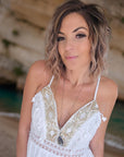 Robe bohème blanche - 𝐌𝐚𝐫𝐢𝐧𝐚𝟒𝟒𝐟𝐚𝐦𝐢𝐥𝐲