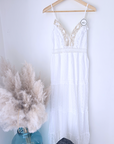 Robe bohème blanche - 𝐌𝐚𝐫𝐢𝐧𝐚𝟒𝟒𝐟𝐚𝐦𝐢𝐥𝐲
