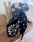 Ruban élastique bandana noir - 𝐌𝐚𝐫𝐢𝐧𝐚𝟒𝟒𝐟𝐚𝐦𝐢𝐥𝐲