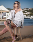 Ensemble gaze de coton beige - 𝐌𝐚𝐫𝐢𝐧𝐚𝟒𝟒𝐟𝐚𝐦𝐢𝐥𝐲