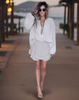 Ensemble gaze de coton beige - 𝐌𝐚𝐫𝐢𝐧𝐚𝟒𝟒𝐟𝐚𝐦𝐢𝐥𝐲