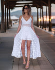 Robe bohème-chic blanc - 𝐌𝐚𝐫𝐢𝐧𝐚𝟒𝟒𝐟𝐚𝐦𝐢𝐥𝐲