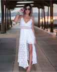 Robe bohème-chic blanc - 𝐌𝐚𝐫𝐢𝐧𝐚𝟒𝟒𝐟𝐚𝐦𝐢𝐥𝐲