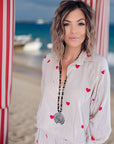 Ensemble gaze de coton coeur - 𝐌𝐚𝐫𝐢𝐧𝐚𝟒𝟒𝐟𝐚𝐦𝐢𝐥𝐲
