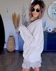 Ensemble gaze de coton beige - 𝐌𝐚𝐫𝐢𝐧𝐚𝟒𝟒𝐟𝐚𝐦𝐢𝐥𝐲
