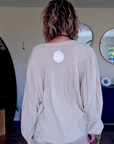 Ensemble gaze de coton beige - 𝐌𝐚𝐫𝐢𝐧𝐚𝟒𝟒𝐟𝐚𝐦𝐢𝐥𝐲