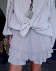 Ensemble gaze de coton beige - 𝐌𝐚𝐫𝐢𝐧𝐚𝟒𝟒𝐟𝐚𝐦𝐢𝐥𝐲