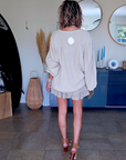 Ensemble gaze de coton beige - 𝐌𝐚𝐫𝐢𝐧𝐚𝟒𝟒𝐟𝐚𝐦𝐢𝐥𝐲