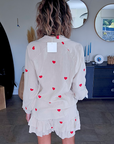 Ensemble gaze de coton coeur - 𝐌𝐚𝐫𝐢𝐧𝐚𝟒𝟒𝐟𝐚𝐦𝐢𝐥𝐲