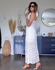 Robe bohème-chic blanc - 𝐌𝐚𝐫𝐢𝐧𝐚𝟒𝟒𝐟𝐚𝐦𝐢𝐥𝐲