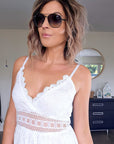 Robe bohème-chic blanc - 𝐌𝐚𝐫𝐢𝐧𝐚𝟒𝟒𝐟𝐚𝐦𝐢𝐥𝐲