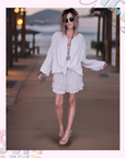 Ensemble gaze de coton beige - 𝐌𝐚𝐫𝐢𝐧𝐚𝟒𝟒𝐟𝐚𝐦𝐢𝐥𝐲