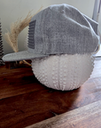 Casquette grise - 𝐌𝐚𝐫𝐢𝐧𝐚𝟒𝟒𝐟𝐚𝐦𝐢𝐥𝐲
