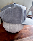 Casquette grise - 𝐌𝐚𝐫𝐢𝐧𝐚𝟒𝟒𝐟𝐚𝐦𝐢𝐥𝐲