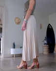 Jupe midi beige - 𝐌𝐚𝐫𝐢𝐧𝐚𝟒𝟒𝐟𝐚𝐦𝐢𝐥𝐲