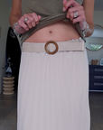Jupe midi beige - 𝐌𝐚𝐫𝐢𝐧𝐚𝟒𝟒𝐟𝐚𝐦𝐢𝐥𝐲