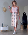 Jupe midi à imprimé python - 𝐌𝐚𝐫𝐢𝐧𝐚𝟒𝟒𝐟𝐚𝐦𝐢𝐥𝐲