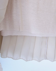 Jupe midi beige - 𝐌𝐚𝐫𝐢𝐧𝐚𝟒𝟒𝐟𝐚𝐦𝐢𝐥𝐲