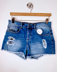Short en denim bleu - 𝐌𝐚𝐫𝐢𝐧𝐚𝟒𝟒𝐟𝐚𝐦𝐢𝐥𝐲