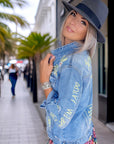 Veste tag en denim - 𝐌𝐚𝐫𝐢𝐧𝐚𝟒𝟒𝐟𝐚𝐦𝐢𝐥𝐲